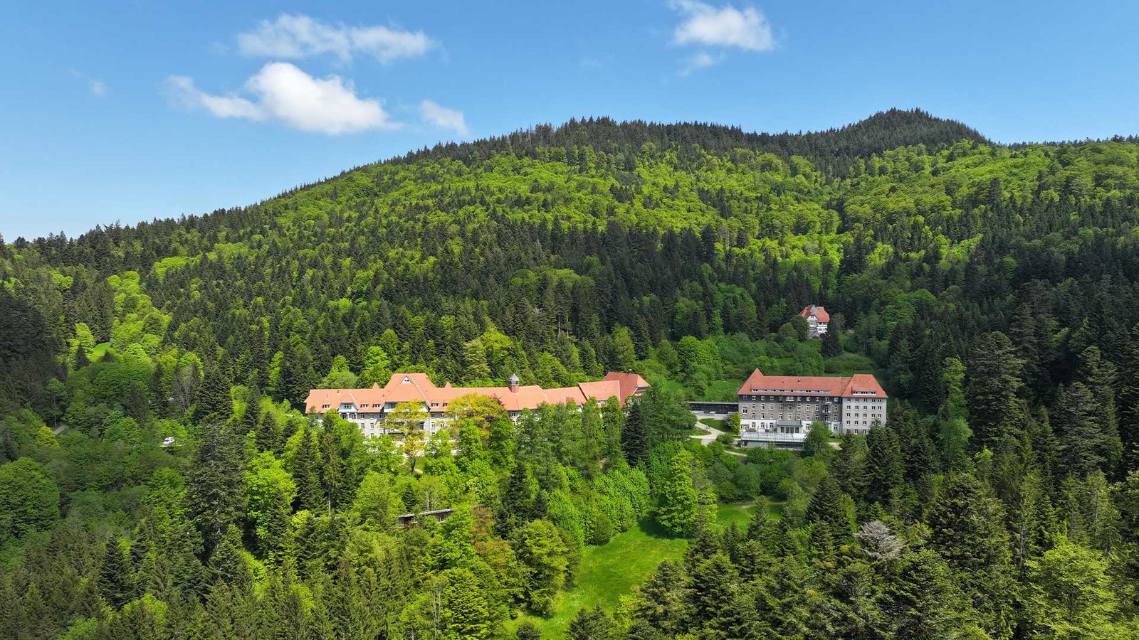 Außenansicht der Rehaklinik Birkenbuck in Malsburg-Marzell
