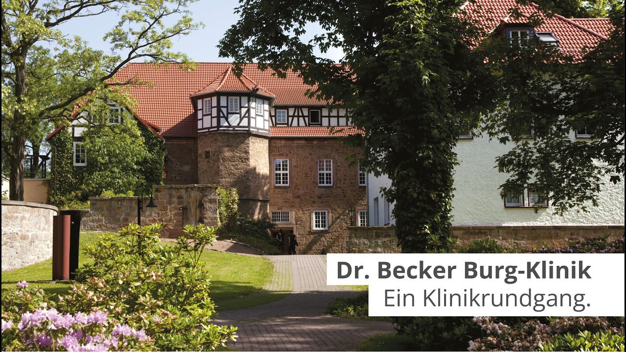 Außenansicht der Dr. Becker Burg-Klinik in Dermbach