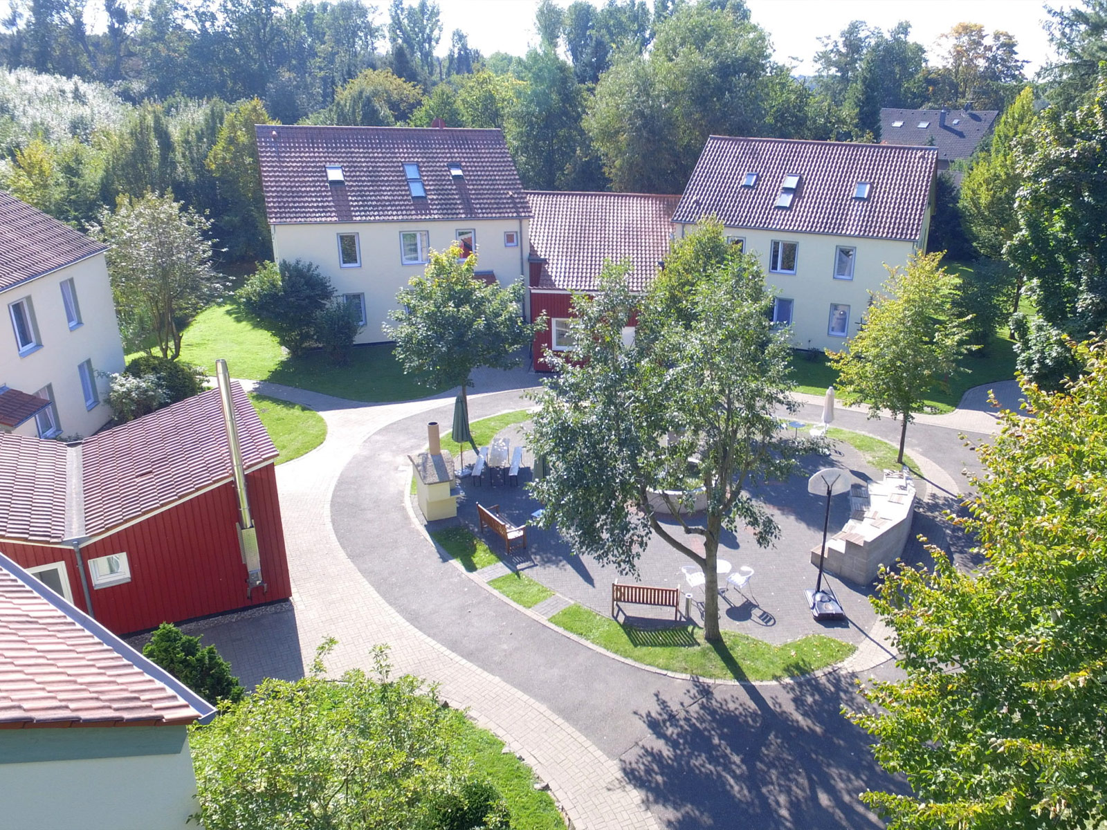 Außenansicht der Fachklinik Bussmannshof in Bochum