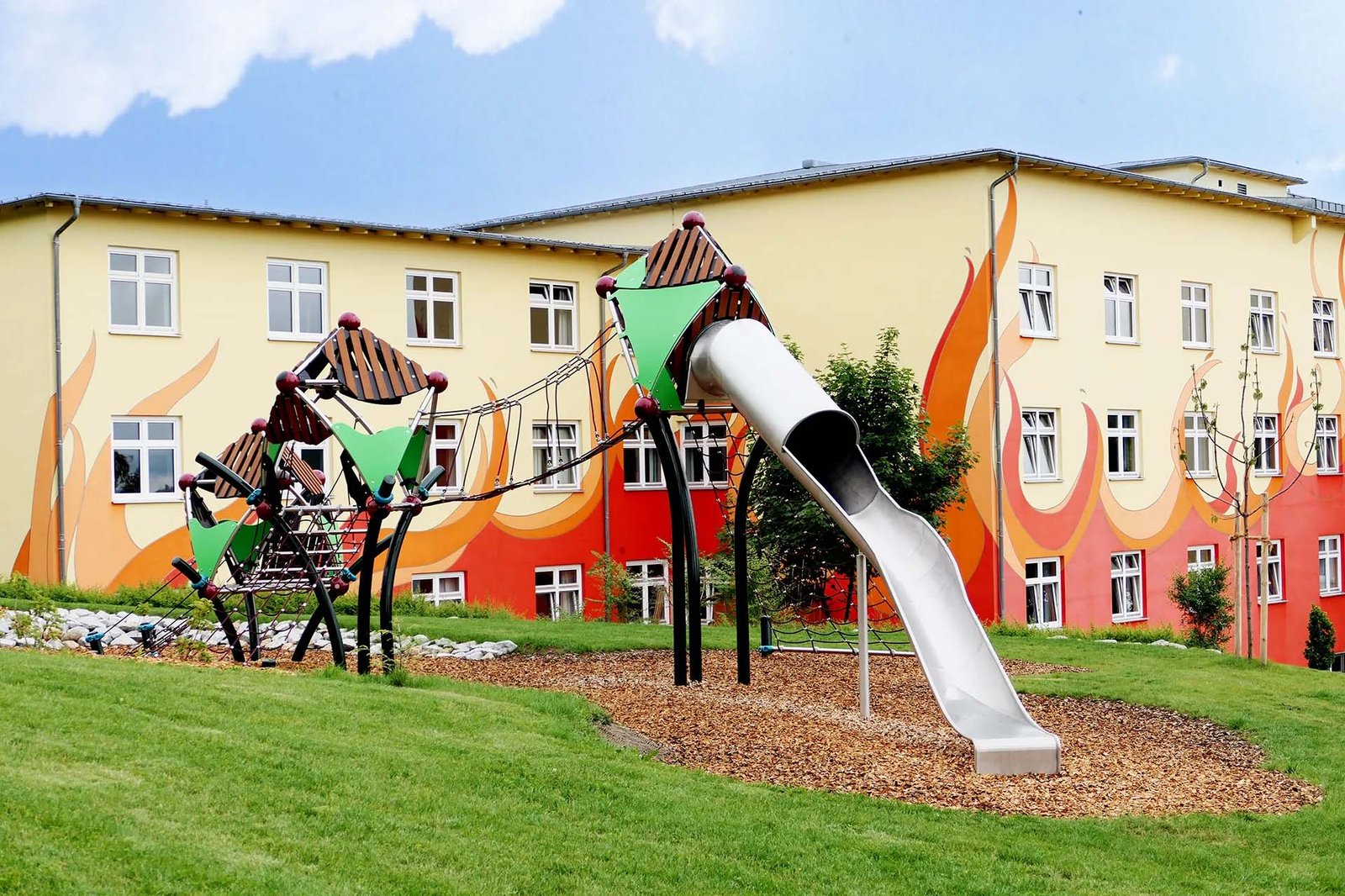Außenansicht der Heiligenfeld Klinik Waldmünchen in Waldmünchen