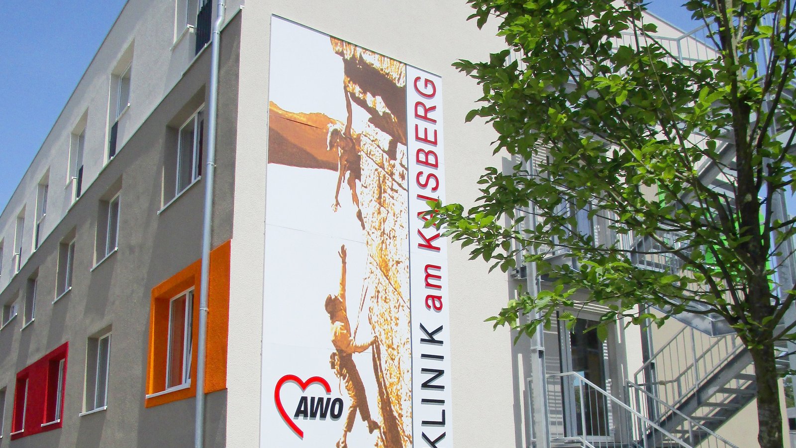 Außenansicht der Klinik am Kaisberg in Hagen