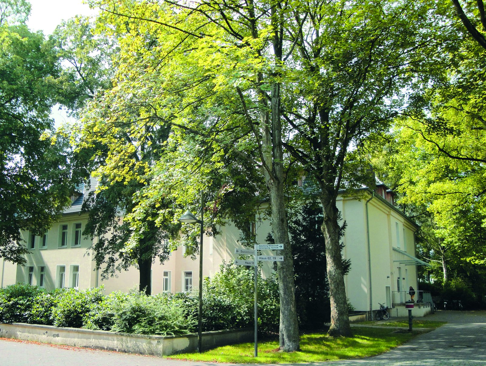 Außenansicht der LWL-Rehabilitationszentrum Münsterland in Münster