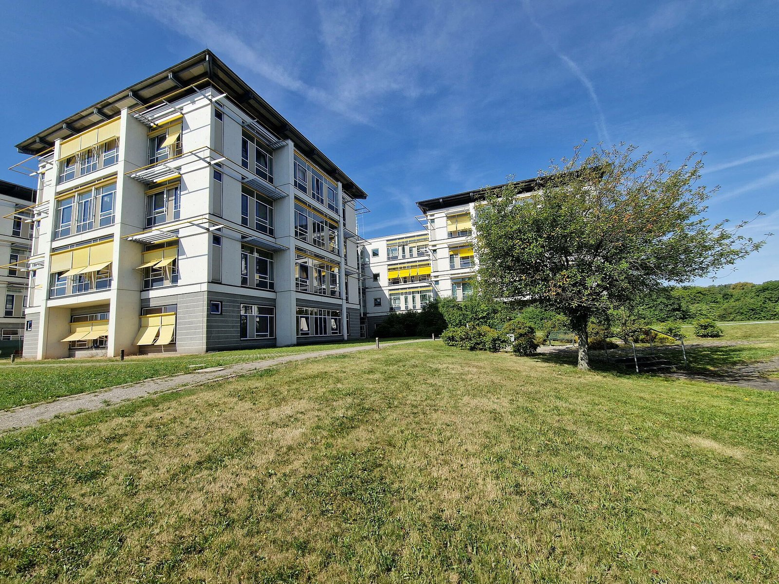 Außenansicht der Suchtfachklinik Magdalenenstift in Hartmannsdorf