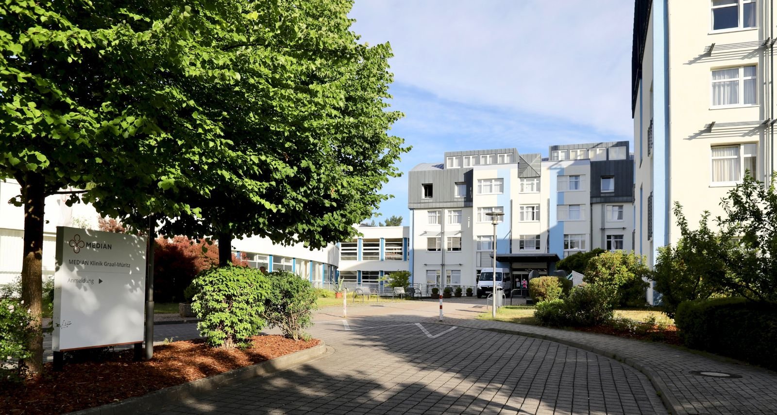 Außenansicht der MEDIAN Klinik Graal-Müritz in Graal-Müritz