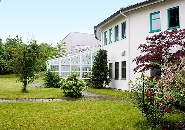 Außenansicht der Klinik Am schönen Moos Bad Saulgau in Bad Saulgau