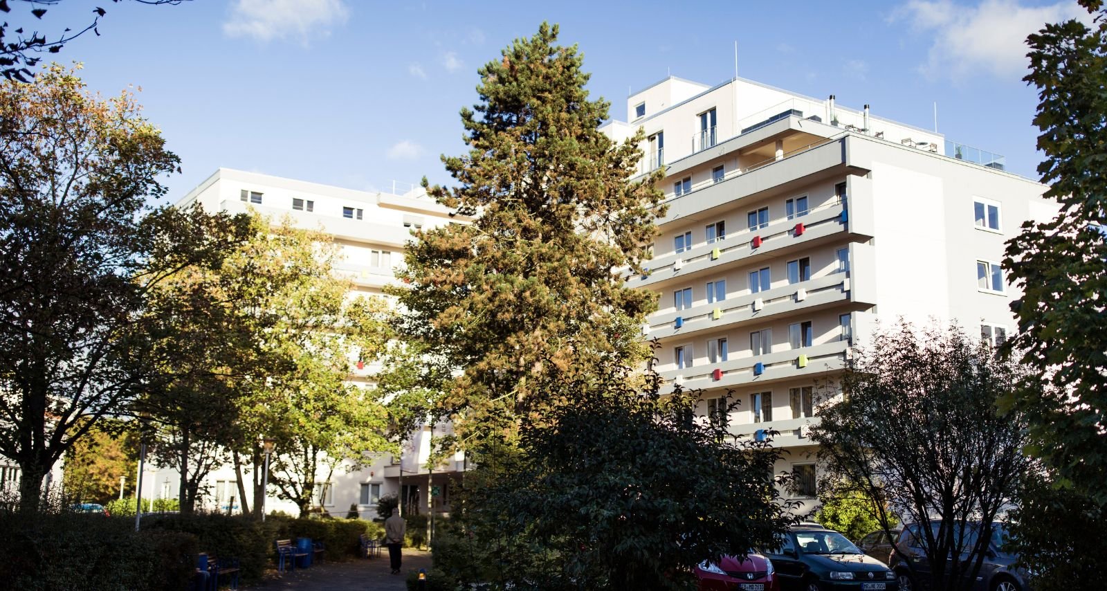 Außenansicht der MEDIAN Klinik am Südpark Bad Nauheim in Bad Nauheim