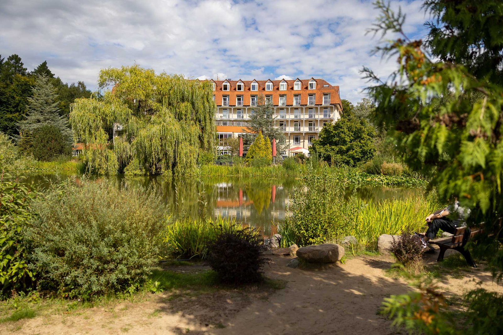 Außenansicht der Michels Brandenburgklinik Berlin-Brandenburg in Bernau bei Berlin