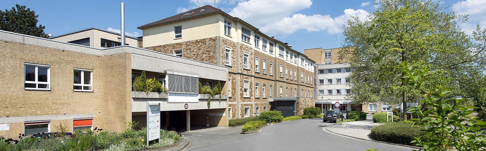 Außenansicht der Fachklinik Möhringsburg in Ostercappeln