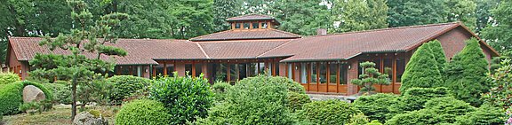 Außenansicht der Fachklinik Oldenburger Land in Dötlingen