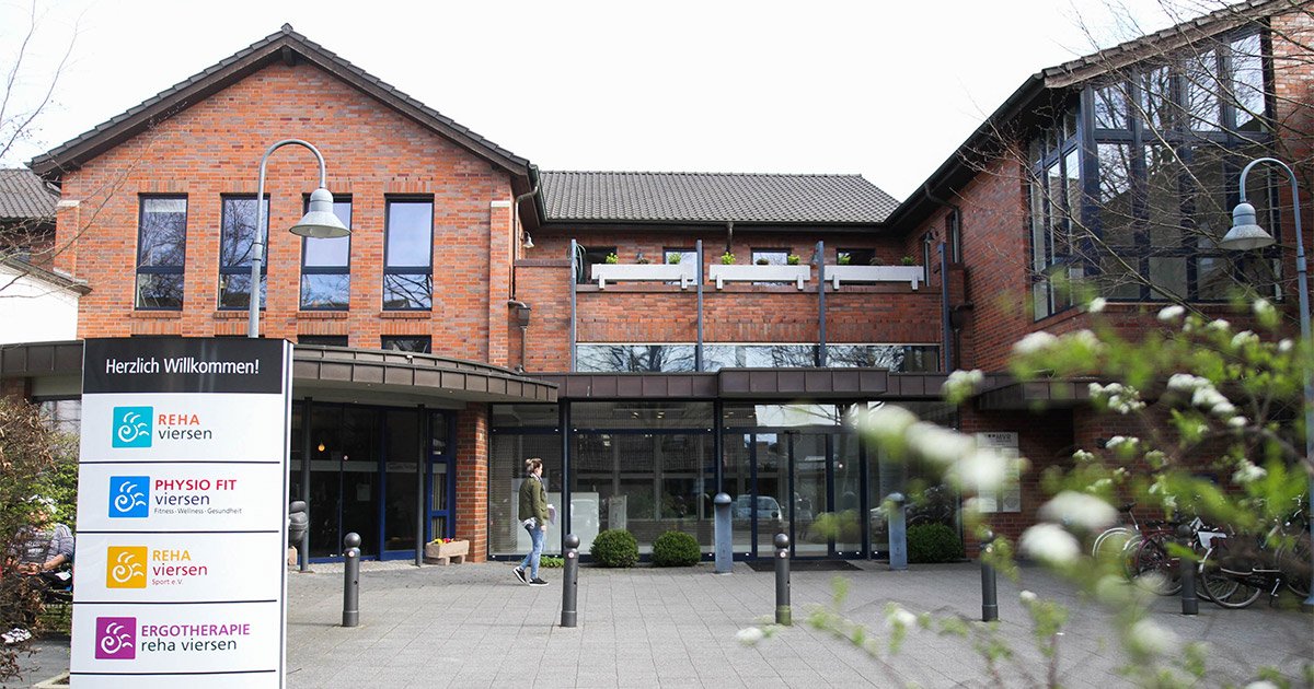 Außenansicht der Reha Viersen GmbH – Zentrum für Ambulante Rehabilitation Orthopädie und Psychosomatik in Viersen