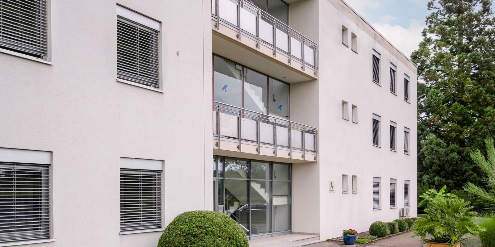 Außenansicht der bwlv Fachklinik Haus Renchtal in Renchen
