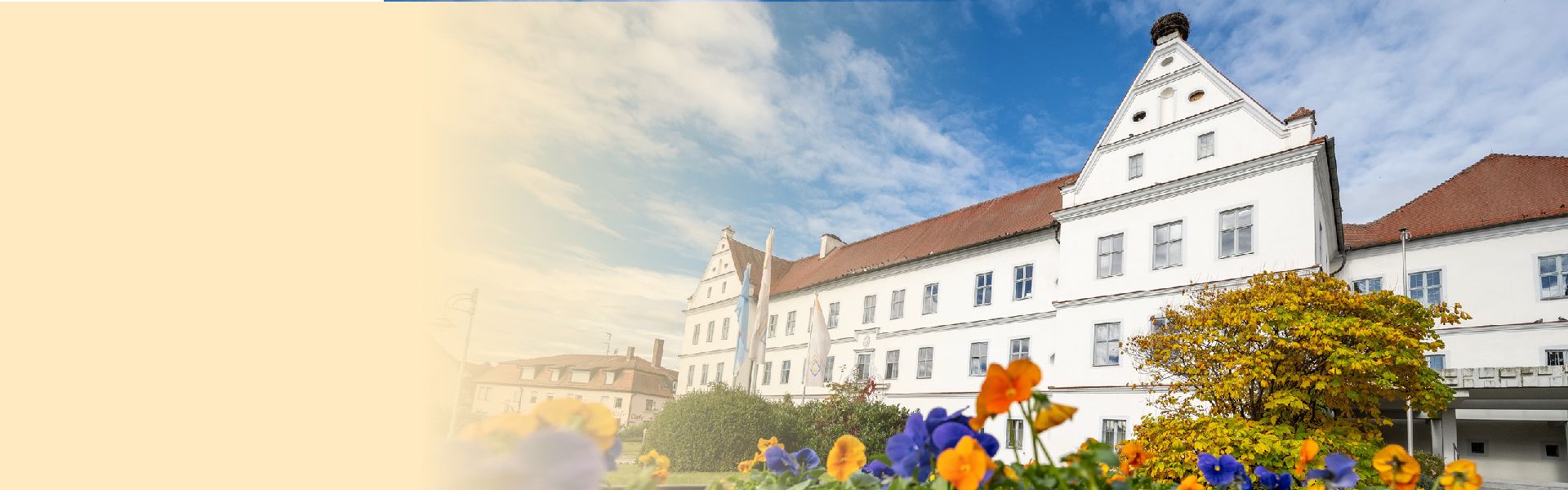 Außenansicht der Schlossklinik Bad Buchau in Bad Buchau