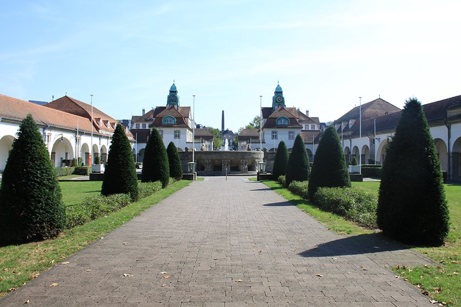Außenansicht der Rehabilitationszentrum am Sprudelhof in Bad Nauheim