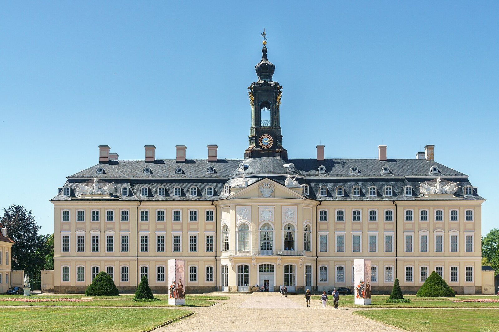 Außenansicht der Fachklinik für Drogenrehabilitation Wermsdorf in Wermsdorf